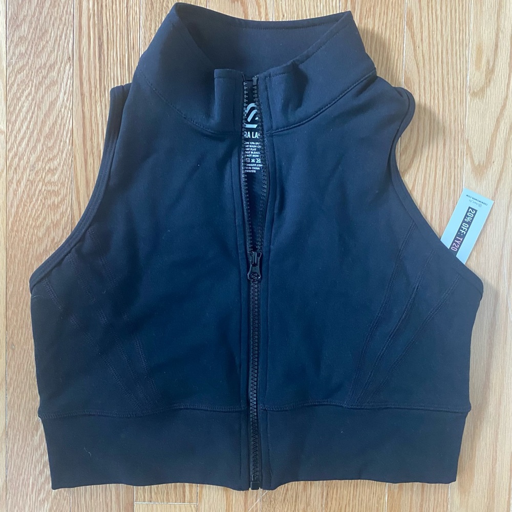 Cheri Fit Zipper Sports Bra - NWT